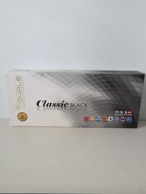 Pro Royale Classic Black Professional Ceramic Hair Staightener Iron 1 1/4"